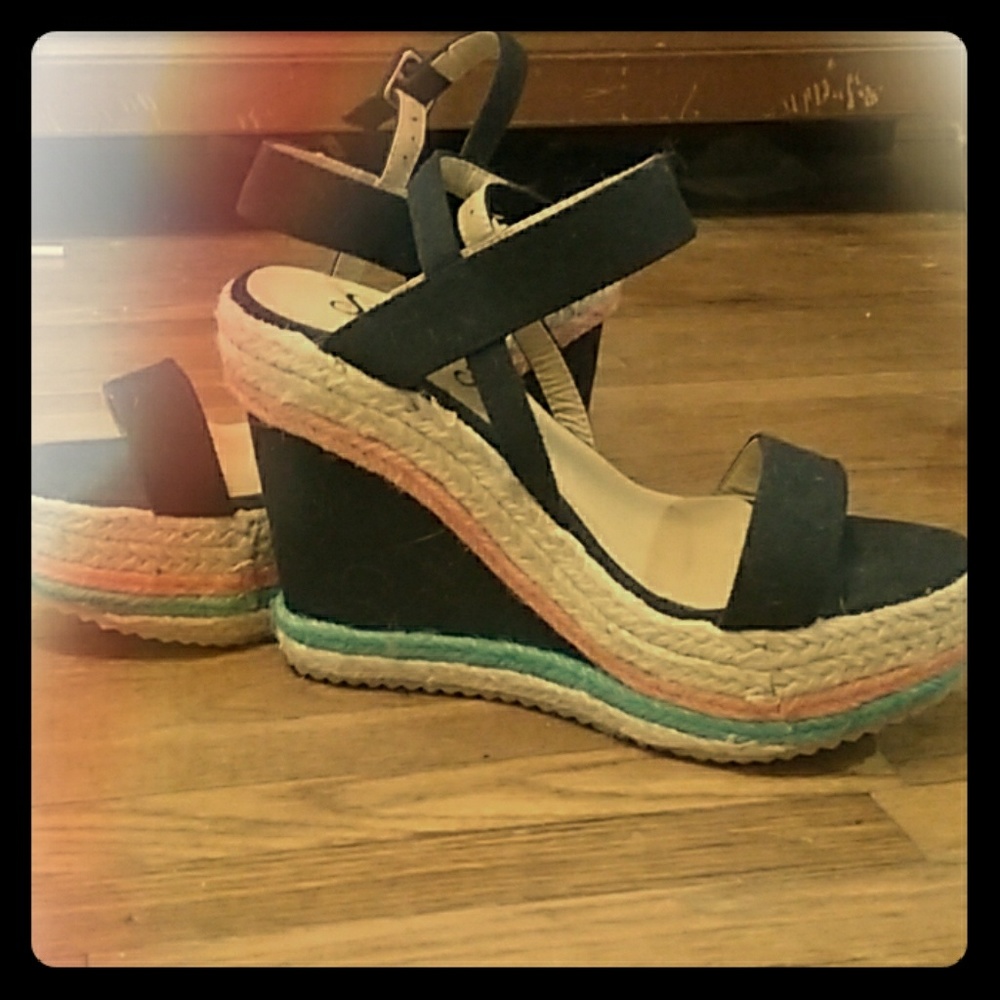 So Me espadrille platforms